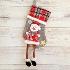 2590 Коледен чорап за подаръци и украса с фигура с дълги кра | Дом и Градина  - Добрич - image 1