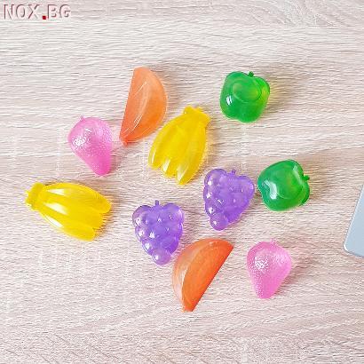 2561 Цветни кубчета за лед Плодчета за многократна употреба | Дом и Градина | Добрич
