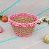 2820 PVC плетен панер за великденски яйца с цветна основа | Дом и Градина  - Добрич - image 8