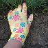 2872 Универсални дамски работни ръкавици цветни | Дом и Градина  - Добрич - image 2