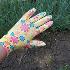 2872 Универсални дамски работни ръкавици цветни | Дом и Градина  - Добрич - image 4