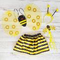 2878 Парти детски костюм Пчеличка сет от 4 части – пола крил-Дом и Градина