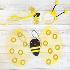 2878 Парти детски костюм Пчеличка сет от 4 части – пола крил | Дом и Градина  - Добрич - image 2