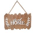 2981 Декоративна дървена декорация за закачане Sweet HOME-Дом и Градина
