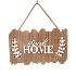 2981 Декоративна дървена декорация за закачане Sweet HOME | Дом и Градина  - Добрич - image 0