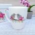 2953 Комплект керамични чаши за чай Влюбени врабчета, в кути | Дом и Градина  - Добрич - image 6