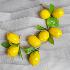 3130 Връзка изкуствени лимони за декорация | Дом и Градина  - Добрич - image 1