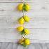 3130 Връзка изкуствени лимони за декорация | Дом и Градина  - Добрич - image 2