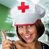 3136 Универсална шапка за медицинска сестра или доктор | Дом и Градина  - Добрич - image 1