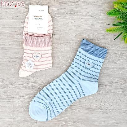 3154 Дамски памучни чорапи Пулс, 36-41 номер | Дрехи и Аксесоари | Добрич