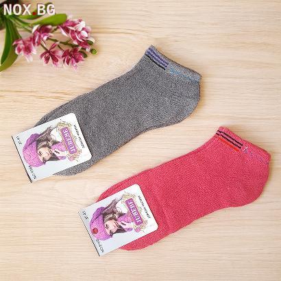 3160 Дамски зимни термо чорапи за маратонка, 37-41 номер | Дом и Градина | Добрич