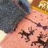 3159 Дамски зимни чорапи от ангорска вълна с декорация елени | Дом и Градина  - Добрич - image 2