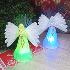 3183 Коледен светещ ангел коледна украса 13см | Дом и Градина  - Добрич - image 0