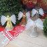 3183 Коледен светещ ангел коледна украса 13см | Дом и Градина  - Добрич - image 4