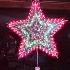 3229 Голяма коледна светеща звезда с многоцветни лед лампичк | Дом и Градина  - Добрич - image 1