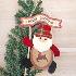 3240 Коледна фигура Дядо Коледа или Елен с табелка Merry Chr | Дом и Градина  - Добрич - image 0