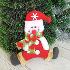 3223 Коледна фигура за окачване Снежко Дядо Коледа, 15 см | Дом и Градина  - Добрич - image 0