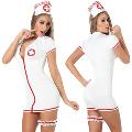 Секси костюм на медицинска сестра - Код 1250-Дамско Бельо