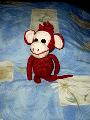 Плетена маймунка-Детски Играчки