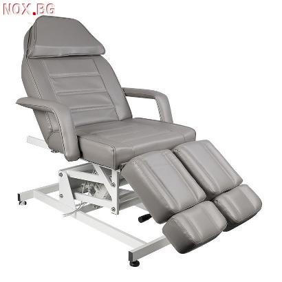 Стол за педикюр Azzurro 673AS (1 мотор) - бял/сив | Оборудване | София