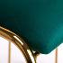 Стол за маса за маникюр Velvet QS-M00 - зелена с златиста ос | Оборудване  - Благоевград - image 4