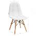 Стол за приемна 4Rico QS-185 еко кожа - бял/сив/черен | Оборудване  - Благоевград - image 1