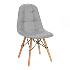 Стол за приемна 4Rico QS-185 еко кожа - бял/сив/черен | Оборудване  - Благоевград - image 4