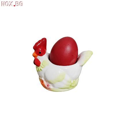 4508 Керамична поставка за великденско яйце Кокошка | Дом и Градина | Добрич