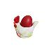 4508 Керамична поставка за великденско яйце Кокошка | Дом и Градина  - Добрич - image 0