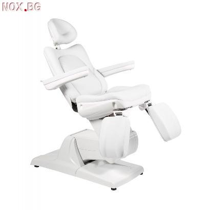 Стол за педикюр SONIA - Sadira (3 мотора) - тъмно сив/бял | Оборудване | Бургас