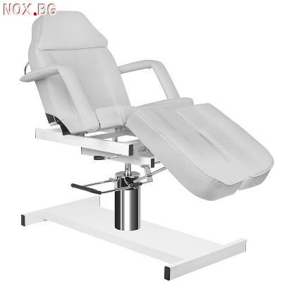 Стол за педикюр A 210 180 х 63/73 х 64/80 см - сива | Оборудване | Бургас