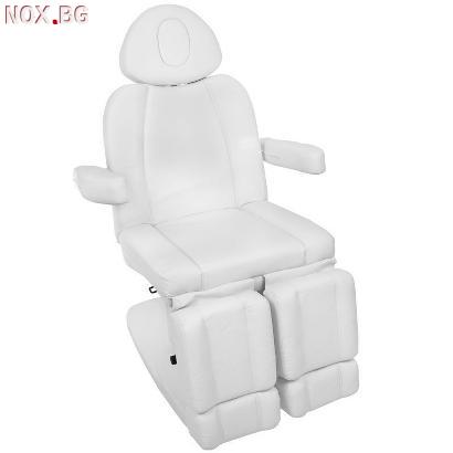 Стол за педикюр Azzurro 708AS (3мотора) - сив/бял | Оборудване | Бургас