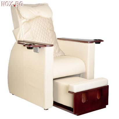 Стол за педикюр Azzurro 101 с масаж - бежово/черно | Оборудване | Бургас