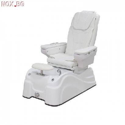 Стол за спа педикюр - маникюр - масаж Caln - бял/черен | Оборудване | Бургас