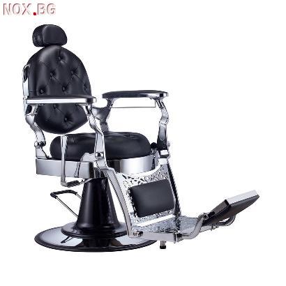 Бръснарски стол Ancest Cromo - черен | Оборудване | Благоевград