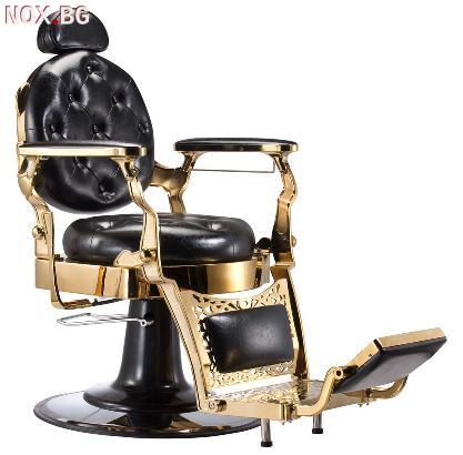 Бръснарски стол Ancest Oro - черен | Оборудване | Бургас