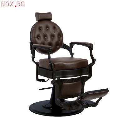 Бръснарски стол Buzz black brown | Оборудване | Бургас