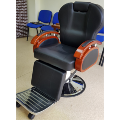 Бръснарски стол Apolo - черно и черно с оранжево-Оборудване