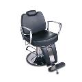 Бръснарски стол Barber - черен-Оборудване