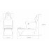 Стол за спа педикюр Fascino- бял/черен/сив | Оборудване  - Бургас - image 6