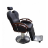 Бръснарски стол Apolo - черно и черно с оранжево | Оборудване  - Благоевград - image 1