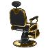 Бръснарски стол Francesco Gold | Оборудване  - Благоевград - image 1