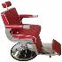 Бръснарски стол Hermes - S68R - червен | Оборудване  - Бургас - image 0