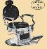 Бръснарски стол Perfido - черен | Оборудване  - Габрово - image 0