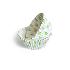 4588 Бели хартиени форми за мъфини на зелени точки | Дом и Градина  - Добрич - image 1