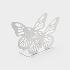 4578 Поставка за салфетки Пеперуда салфетник | Дом и Градина  - Добрич - image 1