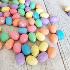 4607 Мини цветни яйца за декорация с блестящи частици, 100 б | Дом и Градина  - Добрич - image 3