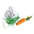 4611 Великденска декорация Зайче с морков и тревичка | Дом и Градина  - Добрич - image 1