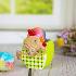 4601 Керамична поставка за великденско яйце Кокошка с гнездо | Дом и Градина  - Добрич - image 1
