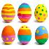 4670 Бели стиропорени яйца за оцветяване и декорация, 8 броя | Дом и Градина  - Добрич - image 4